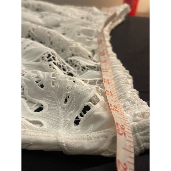 NWOT Free People La Vida White Wide Leg Co-ord Set Sz Large $258 NEW sold out - Picture 14 of 16